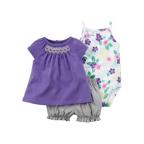 Carter's Matching Sets Carters Baby Girl Summer Bundle Poshmark